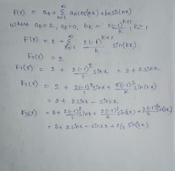 h= ( 오 to tDk.frs?n(kx) F(x) 2