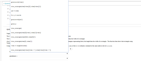 goto/coardsinden y Questio draw-rectangle(sides[inde][0]. sides[indeilli» pair in sides for xy in coords: goto coords[pair])