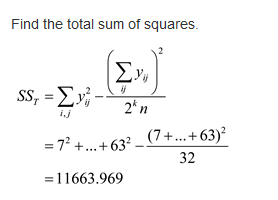 Find the total sum of squares. i,j 7+.+63+63) -11663.969 32