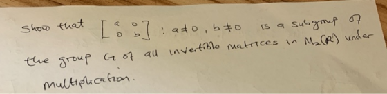 o b au nvertiie matrices in MaCR) under the Aroup cr r bu