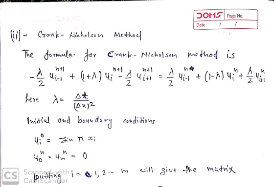 OHS. | Page No. Date h綿 h廾 = 1+1 д太 InidHI ad bo«.dercodiHa, C0써 わ1 he madn 1, 2- i CaimScanber