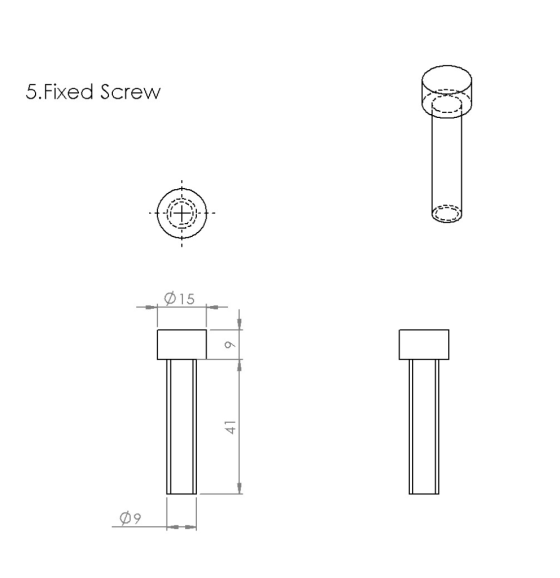 5.Fixed Screw