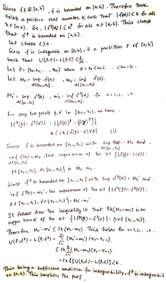 Siree fER, fh boded on [ab] . Terefro twr exiats a poritire vial mmks K buch tt 1fa)1< k for all ntfa. So , 14wig k fr au xt[