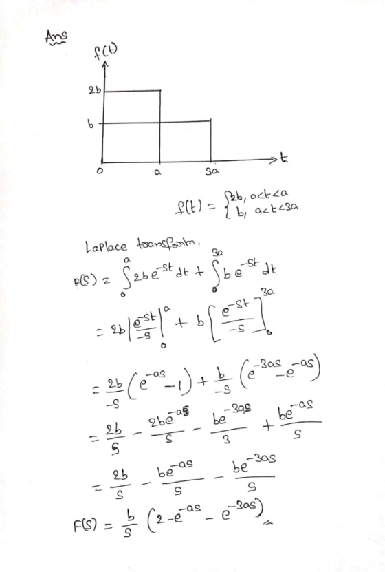 2b 3a Laplace laonsfesm, -St -st 3asas -3a be be 2 be3S