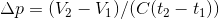 Ap (V2 (C(t2- t))