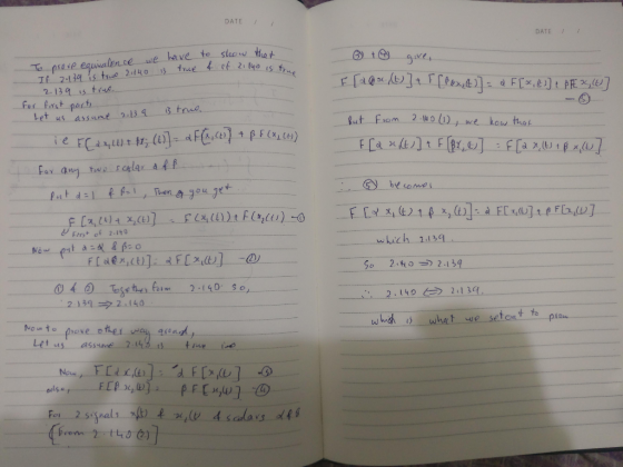 DATE DATE prese eauvalence we have te sew to h s t For Prst part Ferst of 2-140 wlich 234 Tege the」.faw 3:110 イ ② {40..-.Sot-