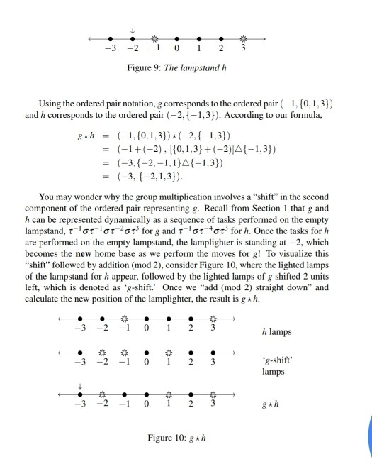-3 -21 02 3 Figure 9: The lampstand h Using the ordered pair notation, g corresponds to the ordered pair (-1,0·1,3)) and h co