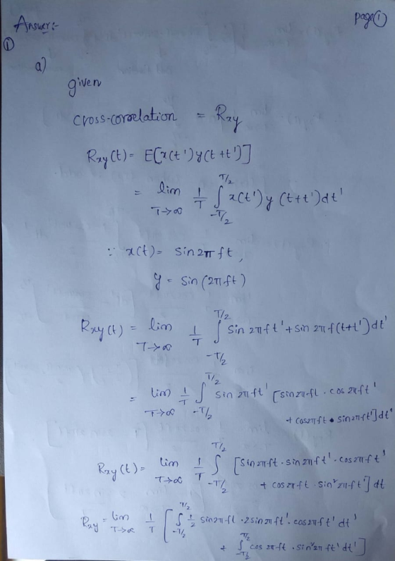 ive nv Tl 2. 1/2 ㄧˊ 2 2- tim 11.te Son 2 s in zi ft 1. cos ríf, t dt ) sin 2-t1-f p 2.