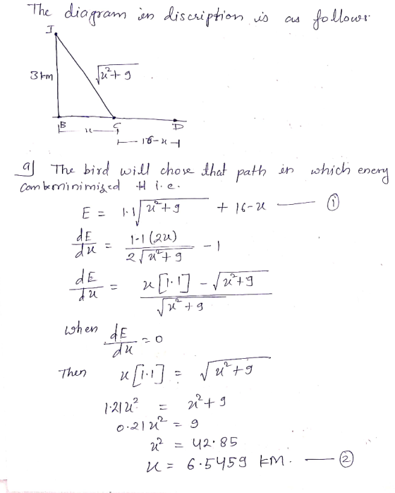 en dischi The bird wiU choe that pat-h in uohich ener E1-1 (u) 乂ナg Thin ull. 2.