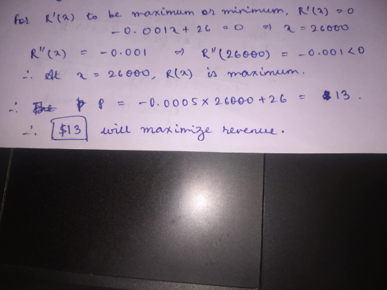 be marimuum or minimum, Ra) 0 for R(a) to 226000 O. OO1+ 26 RA) R(26000) 0 OO1 O.001O 11 26000, R(a) is manimum At 13 0.0