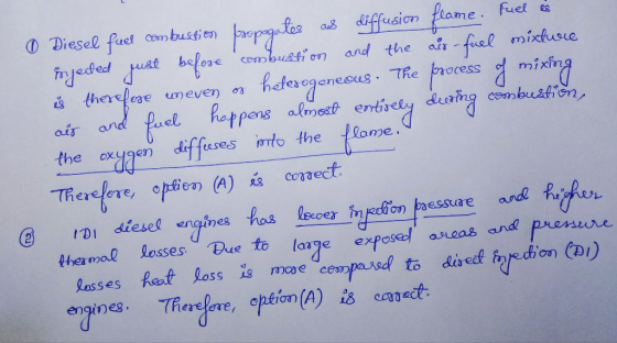 diffusion plame, Fueles aoporf 03 a ore combusfion and the air -fsuel mictove ① Diesel fue, combustie injede ust belo CES) ea