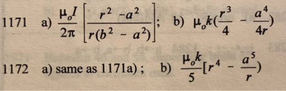 4 [r4- ) b) 1172 a) same as 1171a) ;