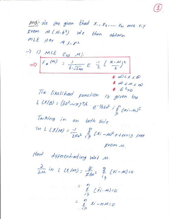 An we re given that LE us 6 J2vn likelihad punchion is given bu 15 aveh u Taking in onboth Sid 2. lowl differtnthating wt M