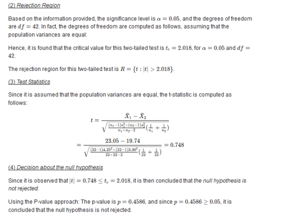 Re Based on the information provided, the significance level is α-0.05, and the degrees of freedom are df-42. In fact, the de