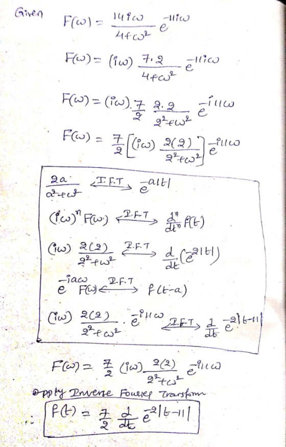 Given 고,F-T