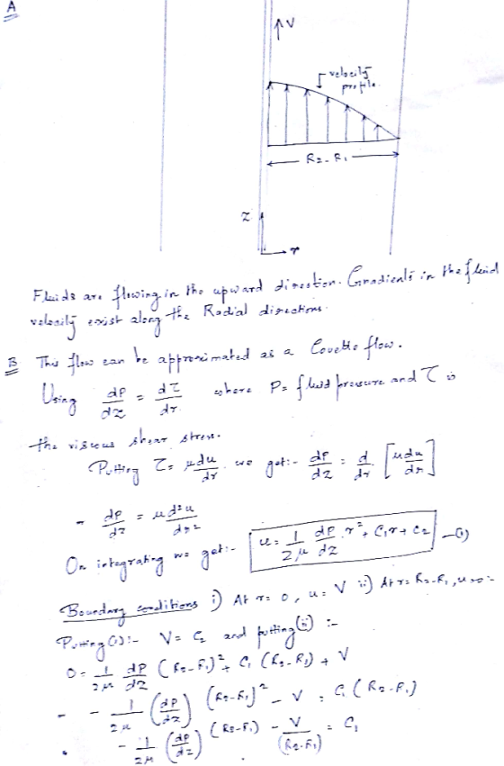 A V - velacil apward direstnCraieadi in the Fids 211 3l Radal dipıckrmu Cove ow aptoimated ai a nvisous At T: o, u: V Seandar