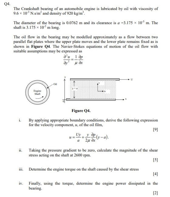 Please Answer ALL PARTS i Ii Iii And Iv Of The Question With Clear