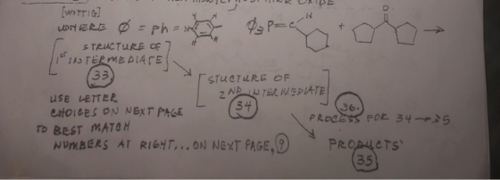i4 STuCTuRE OF 30. PROCES FOR 34→25 D BEST MATOH WMBERS AT RIGHT,. . ON NEXT PAGE, PROAUCTS 35
