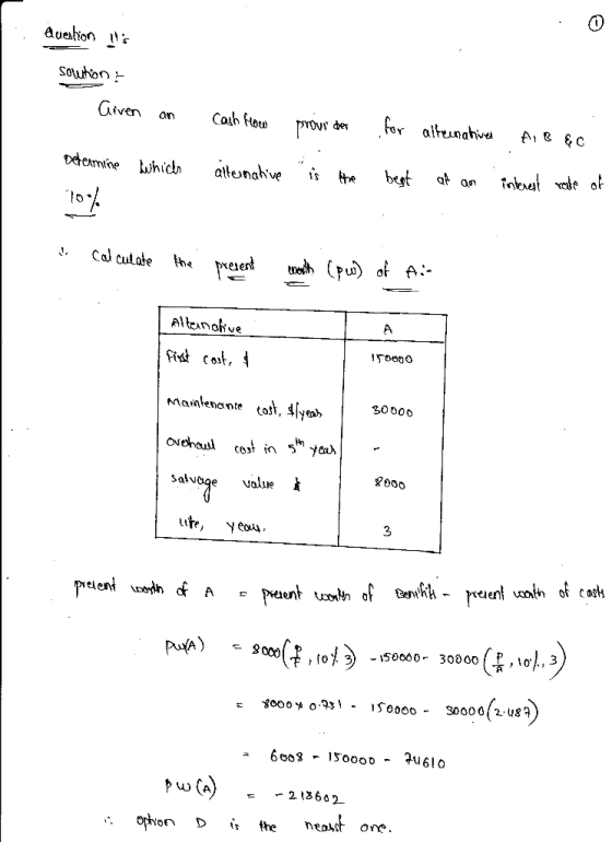 Queion Souition to Altenoive 0oD Salvoge value ute, yeo 3 一150000-300004 ,10)., 3 to扫 t w (A)21362 -. ophon D i, the east ore