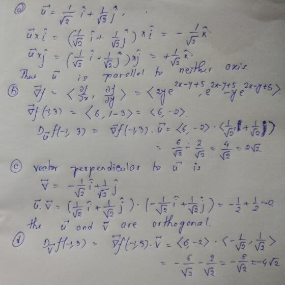T y y. + 11 neter axis 2x-y+5 2x-7+52ts Thaus 7arcllel ho u Re xc <6,/-3- <6 - 17 2 17 Vechr Terpendieulor to T+T ( 부후- = 스 o