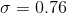g=0.76