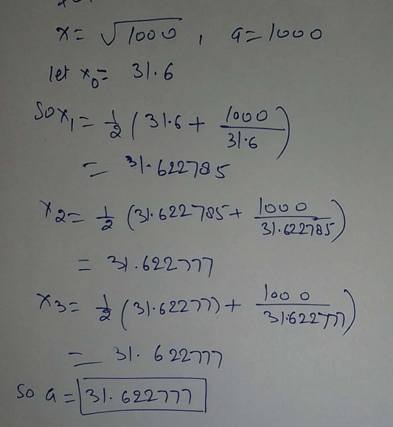 1000 1000 let 31.6 000/ +318ノこyor 31-6 SBLTT9-1 3).22785 らこ(3)-62277)十 )622ノ -ろ1. 622777 So a 3. 622777