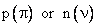 p(7) or n(v)