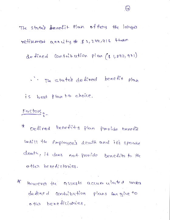 The stot berefitlan offry the lasge benet plah is best lon to cheice Fcfos * Def red benefits pean Py, v ide tene㈜ wHI tt He