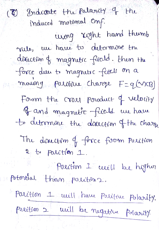 induccd motional en twmg ught hand thumb nutc -Riold. then th force d magnucf n a and magnut fie hau dumau thu ductinthe Char