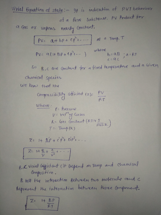is inducedin of PVI behaviovy iial Equatiay ef state ot a Pare stause Pv Product for w herre chanical Sperier we knao thot th