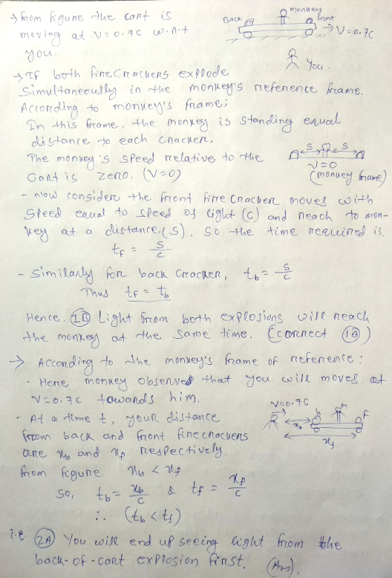 Back ou According to monvey ame Pndhis frame, the monkey) is standing eANcel clistance each Cnackert The mone s SPeed relati