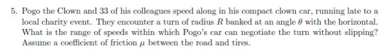 5. Pogo the Clown and 33 of his colleagues speed along in his compact clown car, running late to a local charity event. They