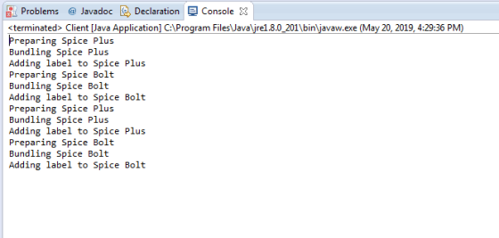 Problems @ Javadoc 다 Declaration 모 Console X <terminated> Client [Java Application] C:\Program FilesJavarel8.0_201\bin javaw.