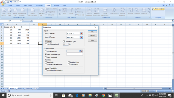 Book1 Microsoft Excel HomeInsert Page LayoutFormulas Data Review View Clear Data Analysis Properties Edit Links From From Fro