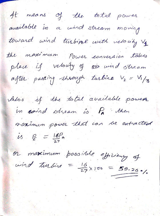 the total power nea ns toward sind tanbine with veouty the to Cal avalable power -Ge :/ん订 can a Doner_ enn m 叼 maximum pe y l
