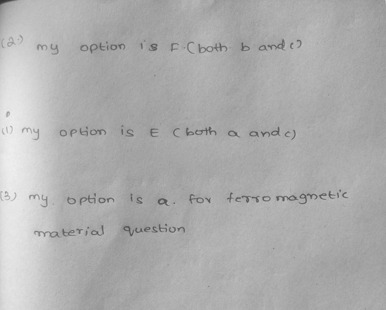 amy option s F Cboth b andc ) my opion is E Cberh a andc) my. option is material vuestion