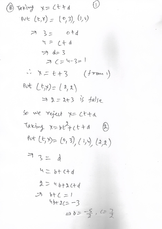 Tany メ= (t+a Pot (t,x)0,3), (1,9 う3 う d= 3 C4-3= Pt Lt),2 2-2+3 s false Sowe メ= ctta Yejeut Taking x=bピナtta Rut (ちう- (9, 3),