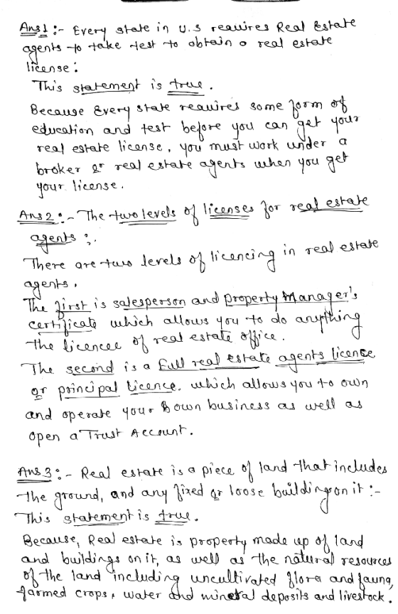 AnsEvert state in u.3 reauire s Real &state nts to -take jest to obtajn o real estate icense Because Eve state reauires some