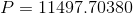 P- 11497.70380