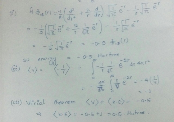 てτ <v)+(te)= -o-s lett) Virial theorem ヲ