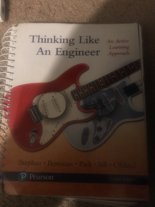 E Thinking Like An Ative g LHke An Learning An EngineerApproach Stephan Bowman Park Sill Ohland p Pearson