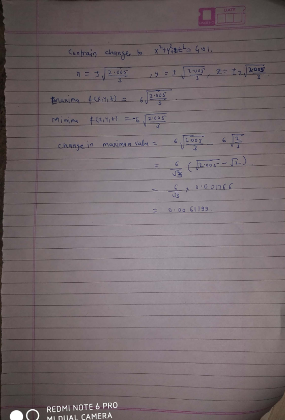 2 OS chanse in makImy Val 2 UB : Oo GI 199. REDMI NOTE 6 PRO 0 MI DIIAL CAMERA