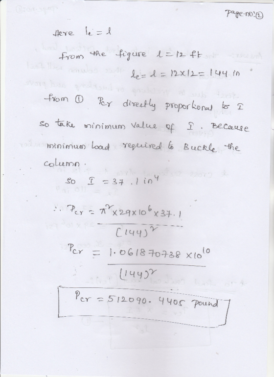 So take minimum Value