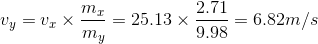 2.71 mr 6.82m/s 25.13 x S 9.98 my