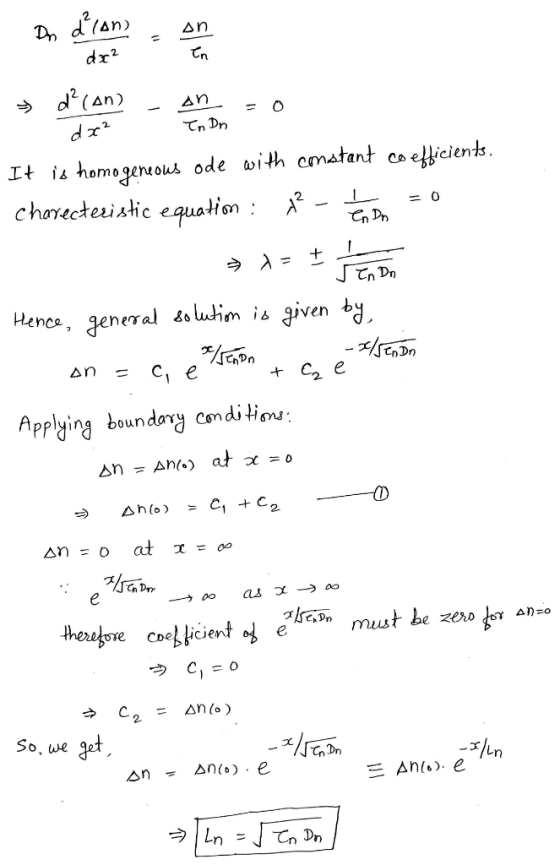 2 d (An) 2 てn Dn 2. chaecteu세c equation : 0 다) Hence general aludim is given ams ing boundary Con So, we