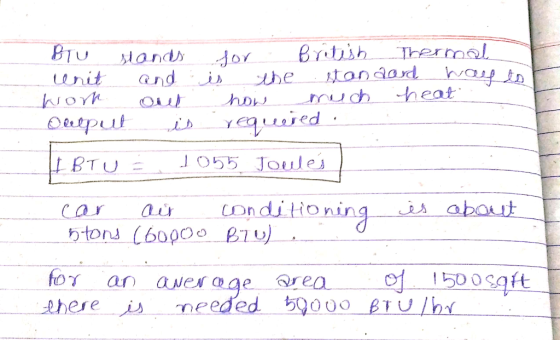 MondsdoBrbsh Ther BTU 1055, Joule for an average srea boosaft needed 59000 BTU