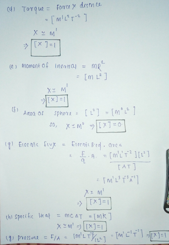(2) Moment of Innral = m 2 x M 水×1-1 F) S0 TAT X1 -12