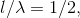 11x=1/2