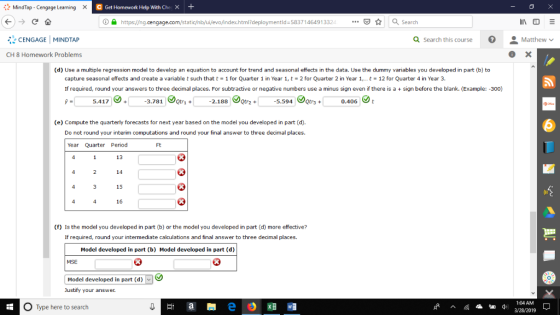 MindTap-Cengage Learning C Get Homework Help With Che X + https:JIng.cengage.com/stat html?deploymentid-58371464913324Search