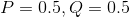 P0.5,Q0.5